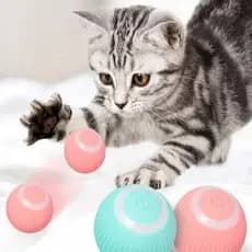 Bolinha Brinquedo Bola Pets Gato Cachorro Eletrônica Interativo Para Gatos Brincarem Sozinhos