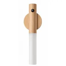 Luz Noturna Inteligente com Sensor LED Lâmpada Magnética USB Recarregável De Parede ou Cabeceira para Casa