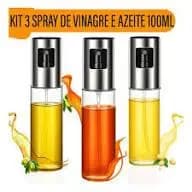 1/2/3 Peças Borrifador Azeite Pulverizador Premium Culinário Adequado Para Cozinhas 100ml Promoção