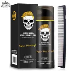 Homens homens gel creme estilo forte King Kong gel creme hidratante de longa duração cera de cabelo óleo de cabelo Mouss