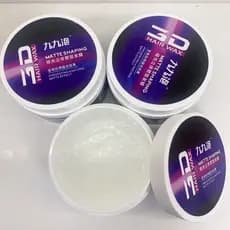 Nove-nino espuma transparente cera de cabelo hidratante estilo fragrância barbearia atacado estilo de cabelo curto moda
