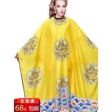 Adulto dragão Robe pano corte de cabelo pano cabeleireiro Extra grande não-pegajoso Phoenix pano influenciador