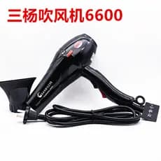 Samyang secador de cabelo 6600 ouro Miki fácil alta potência mudo barbearia doméstica salão de cabeleireiro 2100W ar que