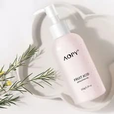 AOPY Gel Esfoliante com Ácido de Frutas Gel Esfoliante de Limpeza Suave Creme Esfoliante Facial Corporal