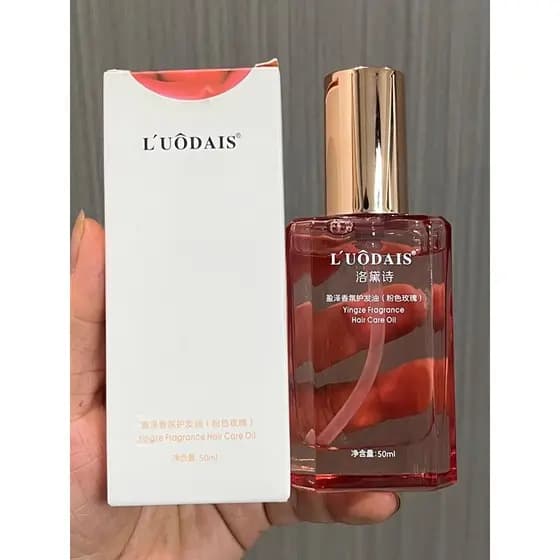 Luodaishi Plump Fragrance Cuidados com os Cabelos Óleo Essencial Óleo de Cabelo Suave Brilho Rosa Fragrância Óleo de Pen