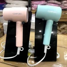 Conforto secador de cabelo dormitório doméstico secador de cabelo dobrável quente e frio temperatura constante secador d