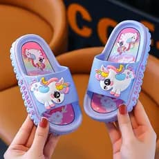 Feminino chinelos de bebê crianças verão banho interior antiderrapante meninas dos desenhos animados casa meninas ao ar