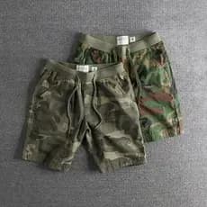 Comércio exterior pedido Original calças camufladas meia calça americano quarto Shorts masculino verão estilo militar ao
