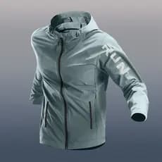 Verão protetor solar roupas masculinas Ultra-fino respirável esportes ao ar livre blusão Anti-ultravioleta protetor sola