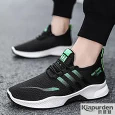 Sapatos masculinos 2026 primavera outono sapatos masculinos casuais malha tênis masculino na moda respirável tênis de co