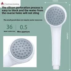 Aquecedor de água elétrico Universal plástico cabeça chuveiro chuveiro chuveiro conjunto doméstico acessórios