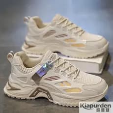 Sapatos masculinos verão 2026 novo estilo All-Match malha respirável adolescente sapatos esportivos casuais correndo aum
