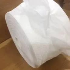 Airou pérola algodão rosto toalha salão de beleza limpeza rosto rolo tecido Facial algodão todo algodão macio descartáve