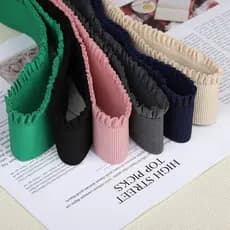 Elástico de renda elástica alta elástica durável saia larga cintura Extra alta acessórios de cintura faixa de borracha