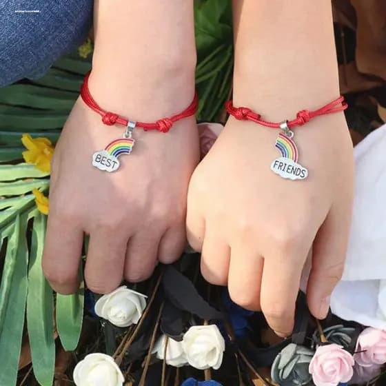 Pulseira dupla menina ins nicho Design namoradas luz luxo High-End presente de aniversário