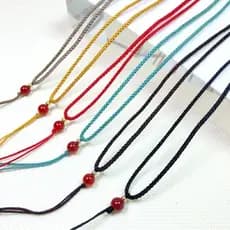 Ágata superior grânulo pingente cordão jade jóias jade pingente corda ajustável pescoço ornamento pescoço masculino femi