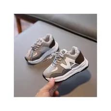 2025 novo estilo bebê rendas papai sapatos meninos casuais tênis de corrida meninas leve dupla rede estudante sapatos na