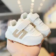 Sapatos esportivos infantis de sola macia antiderrapante primavera outono estilo infantil criança sapatos de bebê anti-c