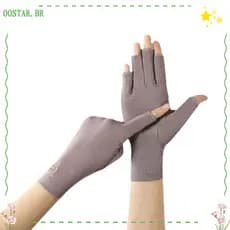 OOSTAR 1 Par de Luvas de Proteção Solar para Ciclismo, Equipamento de Ciclismo, Luvas Finas com Tela Sensível ao Toque