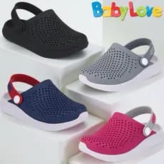 Sandália babuche infantil menino menina respirável lançamento casual