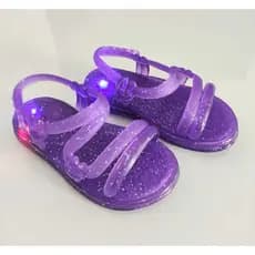 Mini Sandália Papete linha com luzinha Led infantil e baby Menino e Menina-Lançamento