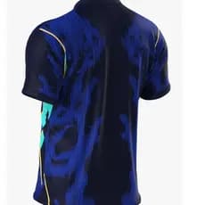 Camiseta Camisa Brasil Copa 2026 Azul Torcida Dry-Fit Proteção UV 50+ Masculina