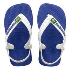 Chinelo Infantil Havaianas New Baby Brasil Logo