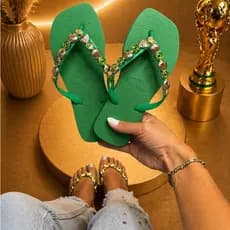 Chinelo Decorado Havai Top Varias cores  Lindas do Brasil