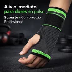 Munhequeira Tendinite Ortopédica Alta Compressão Tendinite Pulso Tensor para Pulso e Alívio da Dor