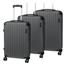 Conjunto Kit 3 Malas Viagens 360 Premium P M G Resistente