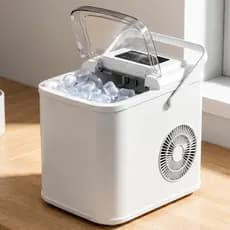 Máquina de Gelo MXG-2001 110W Tomate Portátil 0,5kg/h Ideal Para Bebidas e Festas