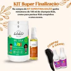 Kit 2 Produtos Finalização Capilar Gel Cola 950g + Óleo de Finalização Pracaxi 60ml - BetoBita