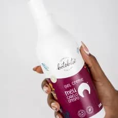 Gel Creme Meu Cabelo Crespo 500ml -  Creme para Pentear Hidratante com a Fixação do Gel - BetoBita