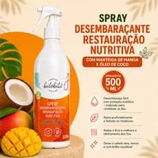 Spray Desembaraçante Restauração Nutritiva 500ml - BetoBita
