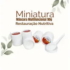 1 (Uma) Miniatura da Mascara Multifuncional Restauração Nutitiva 100 gramas