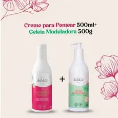 Kit 2 Produtos Creme para Pentear 500 Ml + Geleia Modeladora 500 G - BetoBita