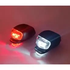 Sinalizador Bike LED Absolute Par Dianteiro Traseiro Luz Pisca Bicicleta Farol
