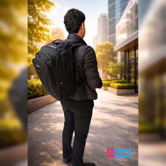 Mochila Reforçada para Notebook | Grande e Resistente
