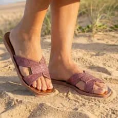 Sandália Feminina com Strass Delicado e Estilo Luxo Envio Imediato - HB