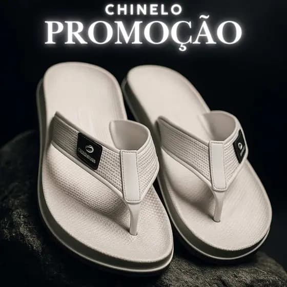 Chinelo Masculino Macio e Confortável com Solado Antiderrapante e Correia Larga