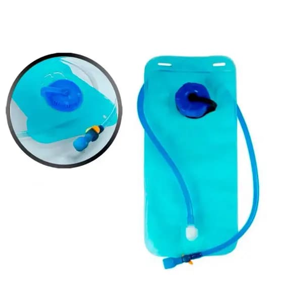 Refil D'água 2L Com Mangueira Para Mochila Hidratação Bike Ciclismo Camping Trilha Bolsa Bicicleta (LKZ-726)