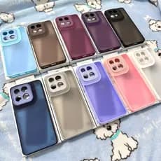 Capa SPACE Acrílico Fosca Anti Impacto  Para Motorola G42 / G56 / G86 capinha com buraco de fino protege a câmera