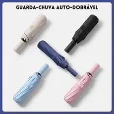 Novo Guarda Chuva Automático Alta Resistência a Chuvas e Vento Forte Com Proteção UV aleatório