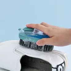 Escova De Limpeza Multiuso Com Dispenser ara Sapatos Tênis Roupas