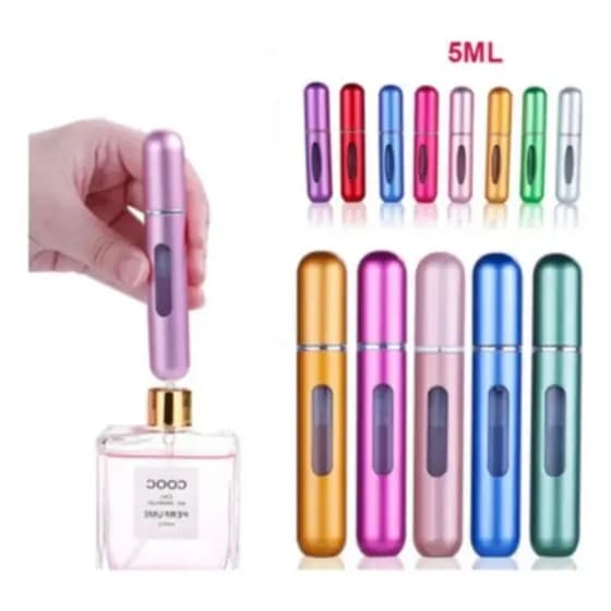 Atomatizador Spray Mini De Perfume Frasco Recarregavel 5Ml