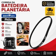 Correia Borracha Compatível Batedeira Planetária Britânia Philco