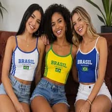 Blusinha do Brasil Virginia