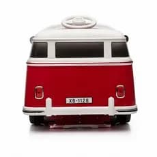Carrinho Infantil Eletrico Kombi Retrô Vermelha Brinquedo Passeio Motor Eletrico