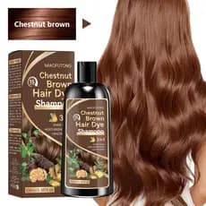 He Shou Wu Extract 3-in-1 Shampoo White to Black Hair Repair for Dark Hair, Gentle