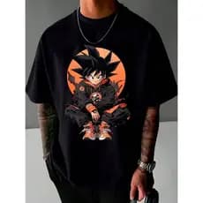 Camiseta Dragon Ball Z Premium – Estilo, Poder e Atitude